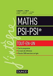 Mathématiques tout-en-un PSI / PSI* - Claude Deschamps (2018)