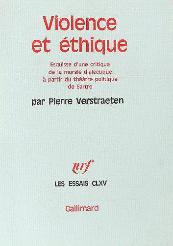 Violence et ethique - Pierre Verstraeten