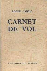 Carnet de vol - Roger Labric
