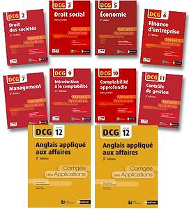 Nathan - Collection DCG "Manuel & Applications" + Fichiers complémentaires d’exercices