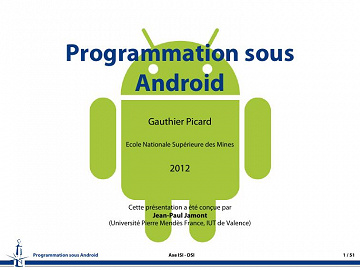 Programmation sous Android - Gauthier Picard