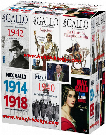 Max Gallo - Pack 33 Ebooks