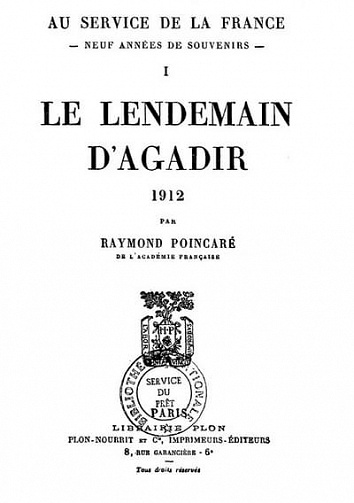 Au service de la France - Raymond Poincaré - 10 volumes