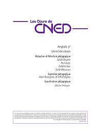 Les cours du CNED 3ème - livret de cours