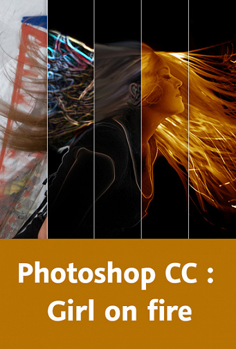 Video2Brain – Photoshop CC – Atelier Girl on fire