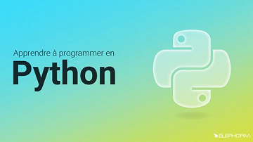Elephorm - Apprendre à programmer en Python