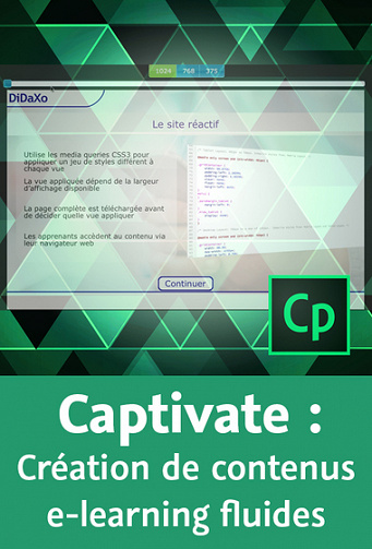 Video2Brain – Captivate – Création de contenus e-learning fluides