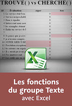Excel : Les fonctions du groupe Texte