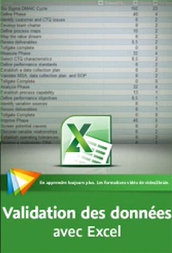 Excel 2010 : La validation des données
