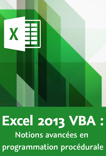 Video2Brain – Excel VBA – Notions avancées en programmation procédurale