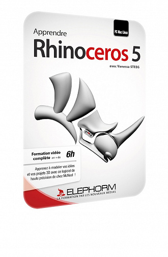 Elephorm – Apprendre Rhinoceros 3D – Version 5 et antérieures