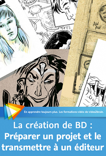 Video2brain - La création de BD : Préparer un projet et le transmettre à un éditeur