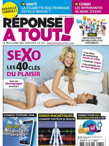 Réponse à Tout ! N°272 - Sexo les 40 clés du plaisir