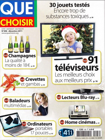 Que Choisir N°498 - 30 Jouets Testés : encore trop de substance toxiques