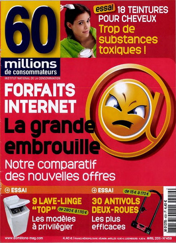 60 Millions de Consommateurs 459 - Forfaits Internet