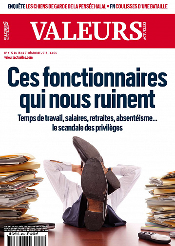 Valeurs Actuelles N°4177 - 15 au 21 Décembre 2016