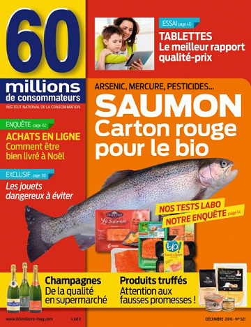 60 millions de consommateurs N°521 - Décembre 2016