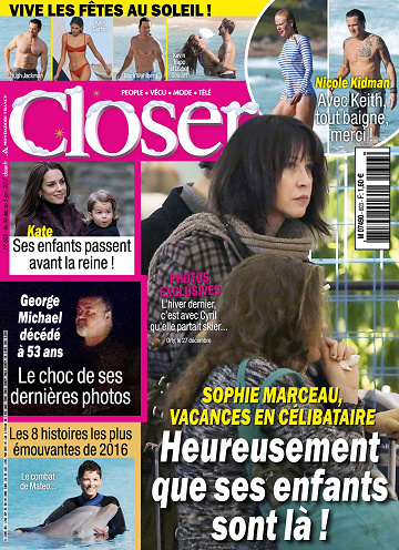 Closer N°603 - 30 Décembre 2016 au 5 Janvier 2017