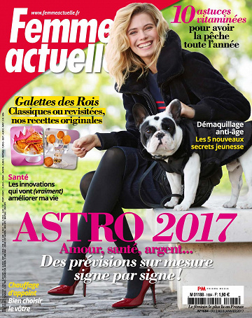Femme Actuelle N°1684 - 2 au 8 Janvier 2017