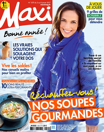 Maxi N°1575 - 2 au 8 Janvier 2017
