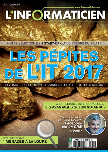 L’Informaticien N°153 - Janvier 2017