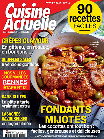 Cuisine Actuelle N°314 - Février 2017