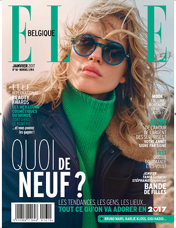 Elle Belgique N°161 - Janvier 2017