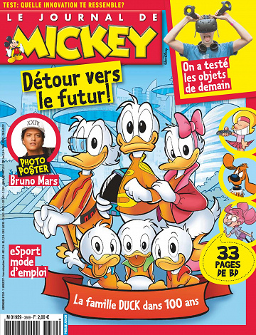 Le Journal de Mickey N°3369 - 11 Janvier 2017