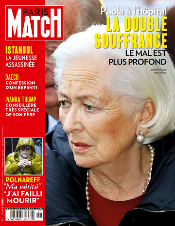 Paris Match Belgique N°801 - 5 au 11 Janvier 2017