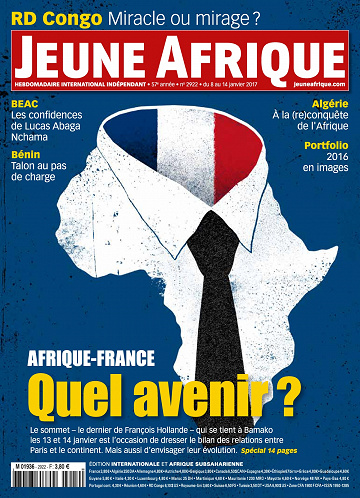 Jeune Afrique N°2922 - 8 au 14 Janvier 2017