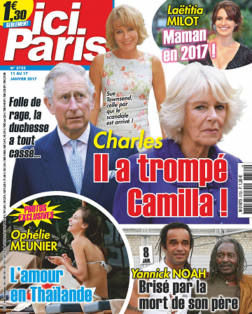 Ici Paris N°3732 - 11 au 17 Janvier 2017