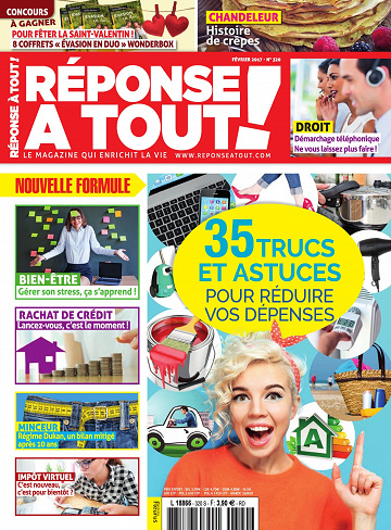 Réponse À Tout ! N°320 - Février 2017