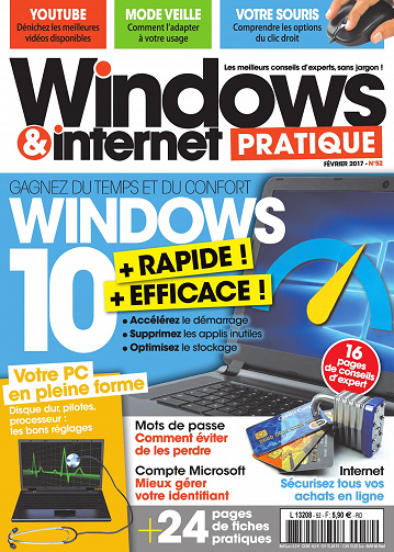Windows & Internet Pratique N°52 - Février 2017