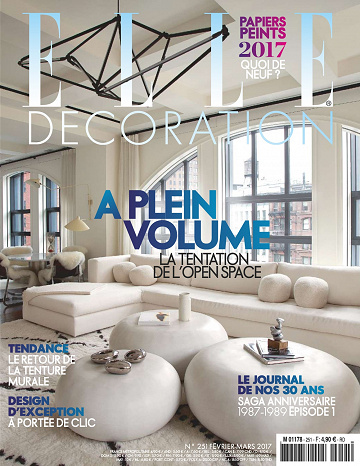 Elle Decoration N°251 - Février/Mars 2017