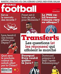 France Football - 17 Janvier 2017