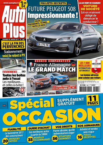 Auto Plus N°1481 - 20 au 26 Janvier 2017