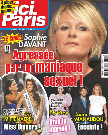 Ici Paris N°3735 - 1 au 7 Février 2017