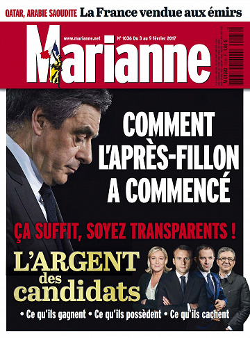 Marianne N°1036 - 3 au 9 Février 2017