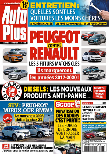 Auto Plus - 3 au 9 Février 2017