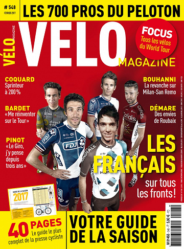 Vélo Magazine N°548 - Février 2017