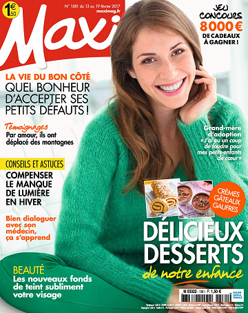 Maxi N°1581 - 13 au 19 Février 2017