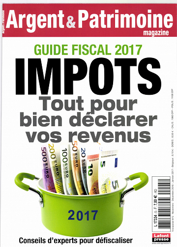 Argent & Patrimoine N°5 - Decembre 2016/Janvier 2017