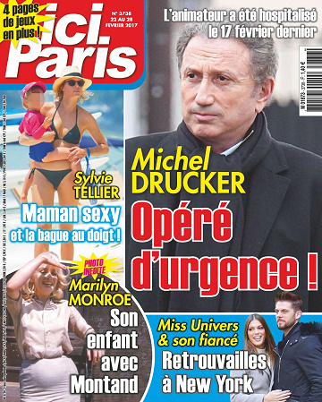 Ici Paris N°3738 - 22 au 28 Février 2017