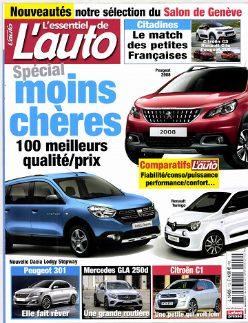 L’Essentiel de l’Auto N°112 - Mars/Mai 2017