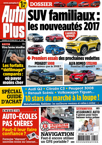 Auto Plus N°1486 - 24 Février au 2 Mars 2017