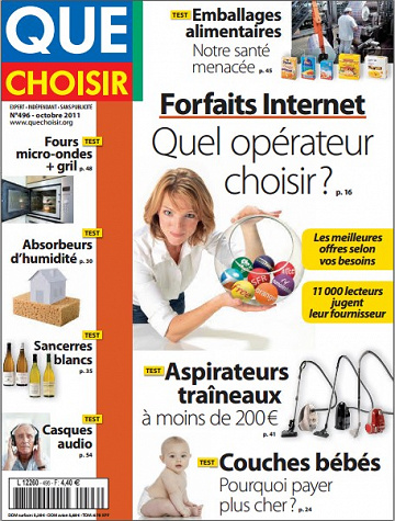 Que Choisir N°496 - Forfaits Internet