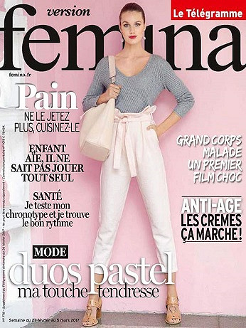 Version Fémina Du Dimanche 26 Février 2017
