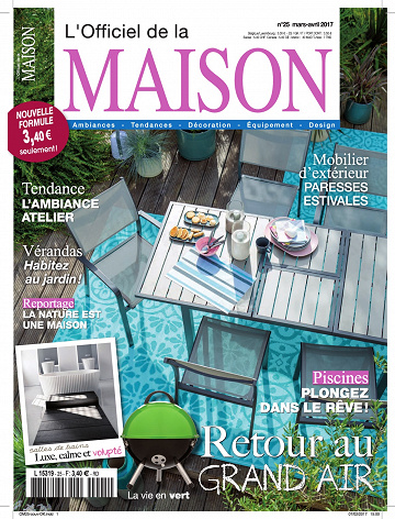 L’officiel de la Maison N°25 - Mars/Avril 2017