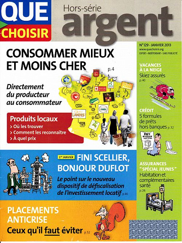 Que Choisir Hors-Série argent N°129 - Consommer Mieux et Moins Cher