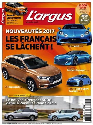 L’argus - Du 16 au 29 Mars 2017